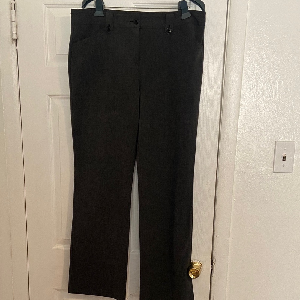 Jones New York Black Wide Leg Pants